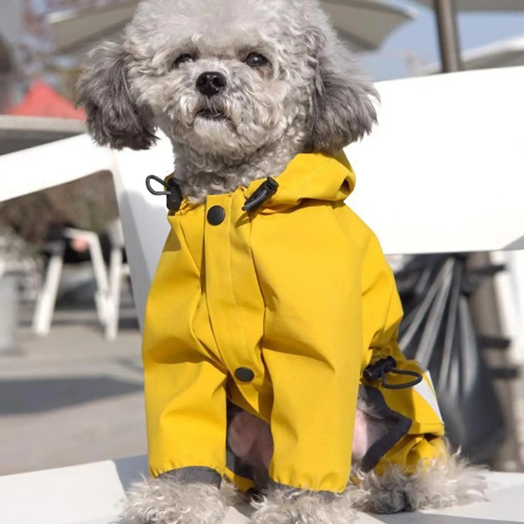 Dog Raincoats Adjustable Lightweight Clothes Rain Jacket for Dogs for Winter Christmas Halloween Snow Walking Hunting Rainy Oasis Select