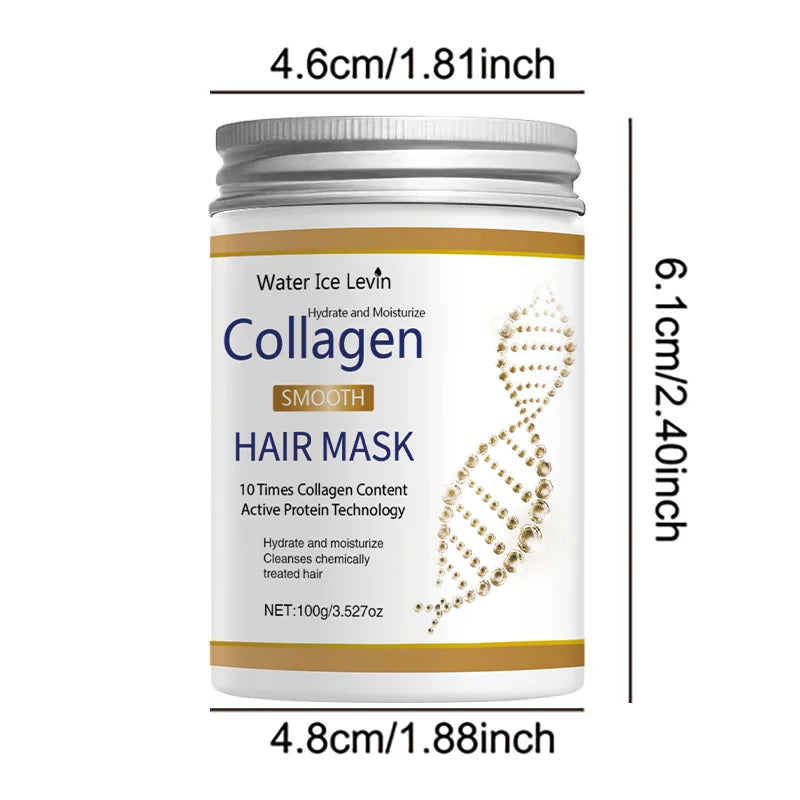 Keratin Hair Mask – Collagen & Coconut Oil Deep Conditioner Deep Conditioning Mask Oasis Select