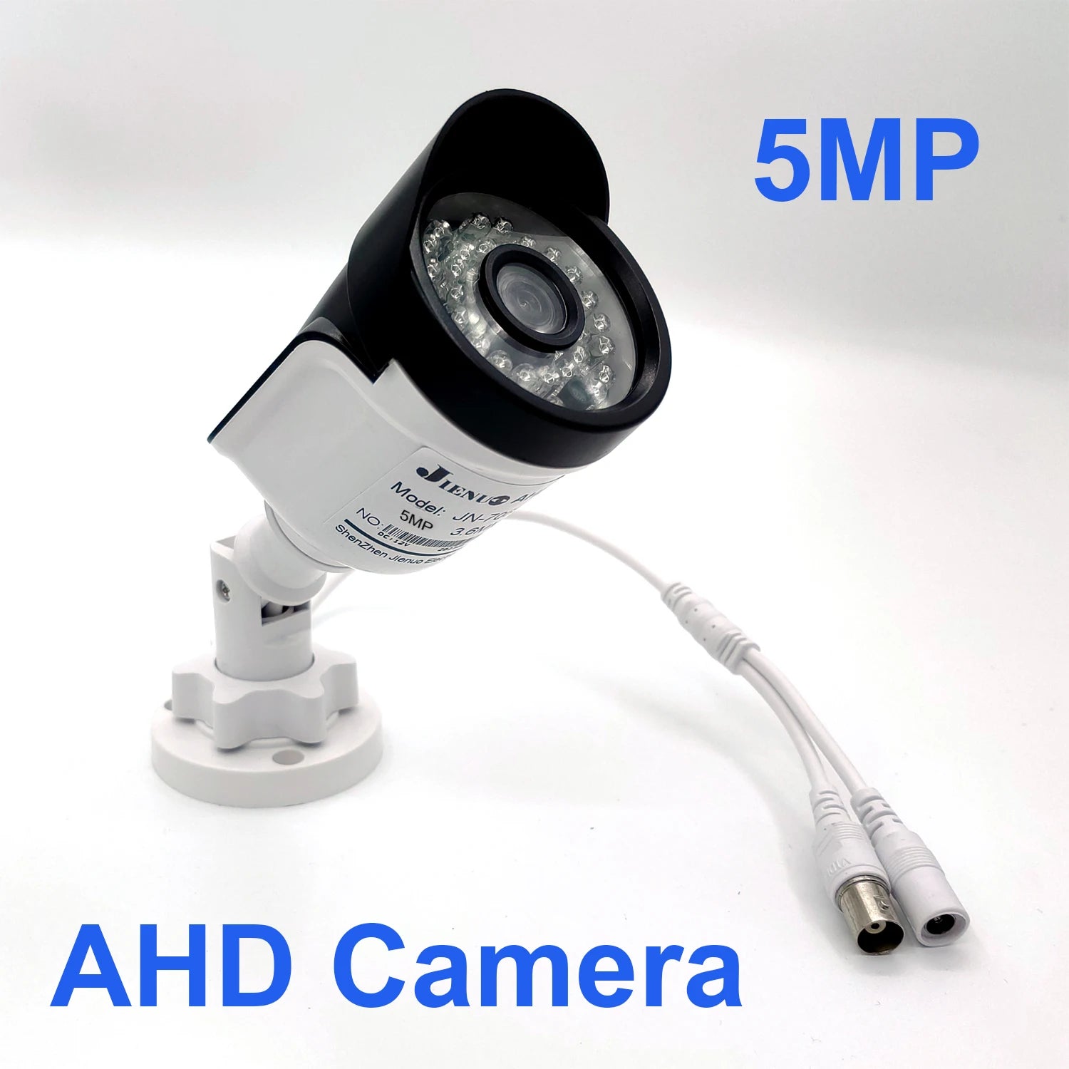 AHD Camera CCTV 1080P 5MP Digital Security High Definition Infrared NightVision Home Outdoor Waterproof Bullet Security Cam Home Oasis Select 5MP NTSC 6mm