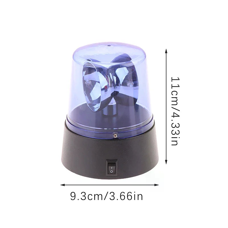 LED Strobe Light for Car: Flashing Circular Signal Lamp, Battery-Powered, Ideal for Ceiling Mount in Truck or School Vehicle Oasis Select