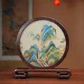 Handmade Double-sided Embroidery of Ornaments Chinese Characteristics Shu Embroidery Intangible Cultural Heritage Gift Oasis Select H