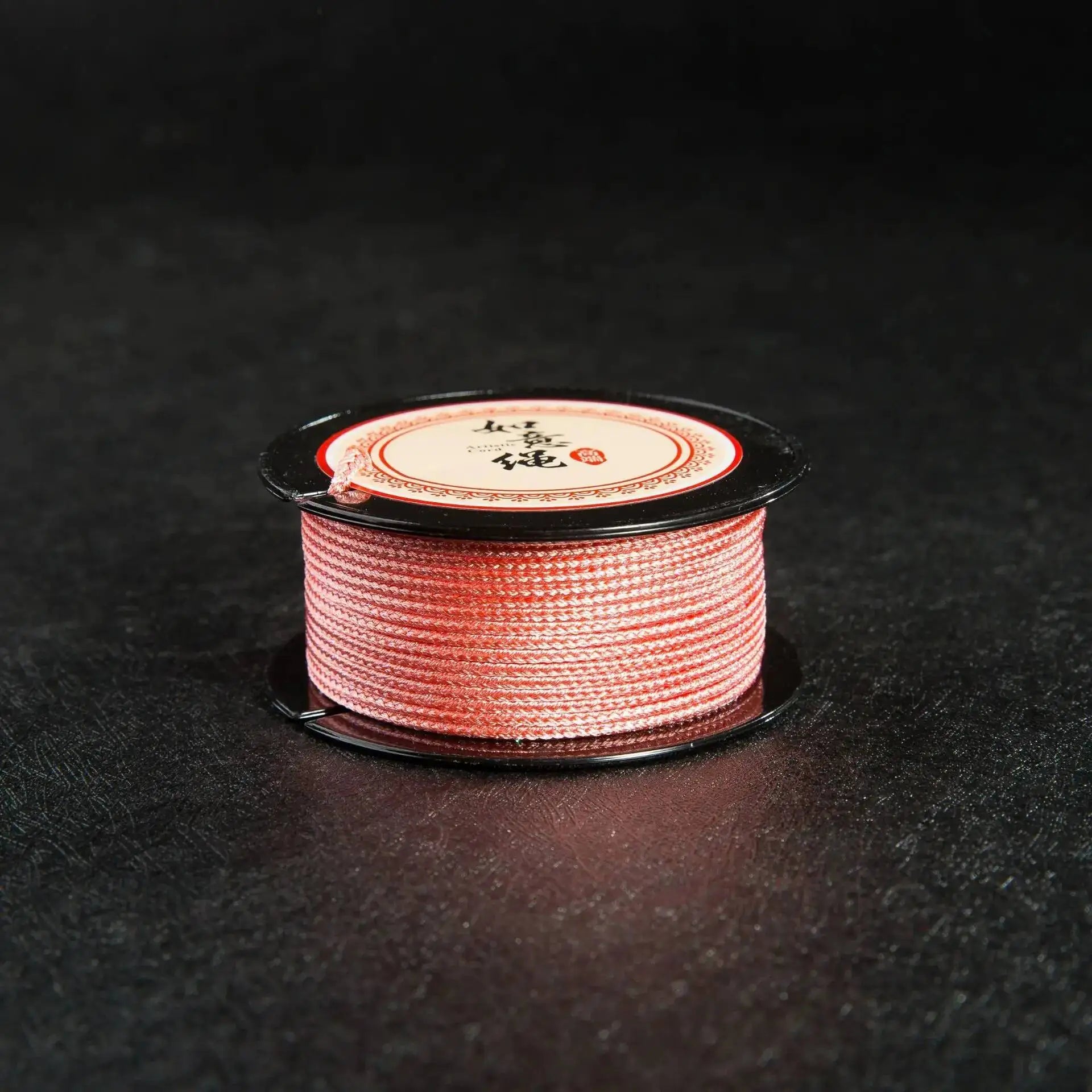 2.5mm Woven Starry Sky Ruyi Rope Finished Rope No-knot Necklace Jade Pendant Hanging Rope Oasis Select Gs614 Orange Red 2.5mm