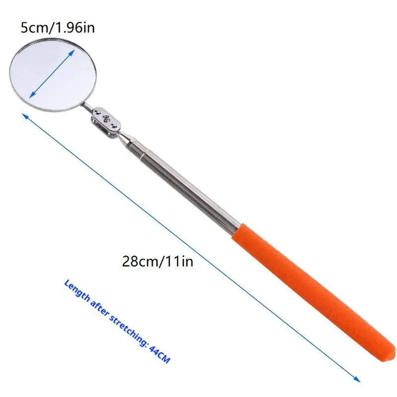 Betta Fish Training Mirror | Extendable Stainless Steel Handle