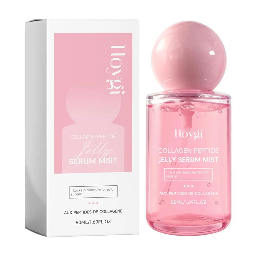 Collagen Peptides Face Serum Mist, Deep Hydrating Face Spray Plumping Smoothing Dry Skin Brighten Firming Revitalizing Skin Care Oasis Select 50ml