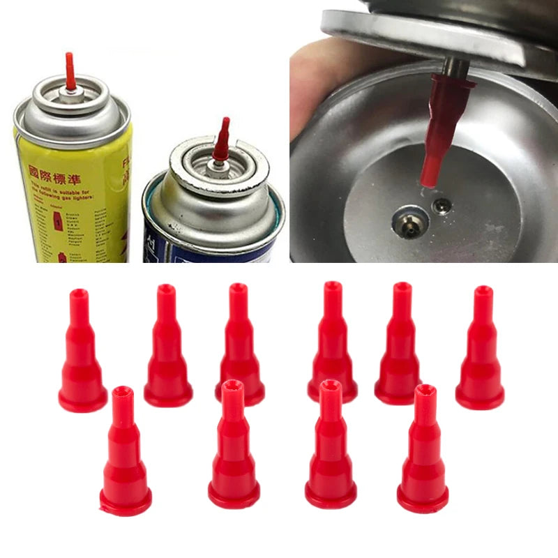 One Or 3pcs Reusable Inflatable Head For Cigarette Lighter Fill Butane Gas Adapter Oasis Select