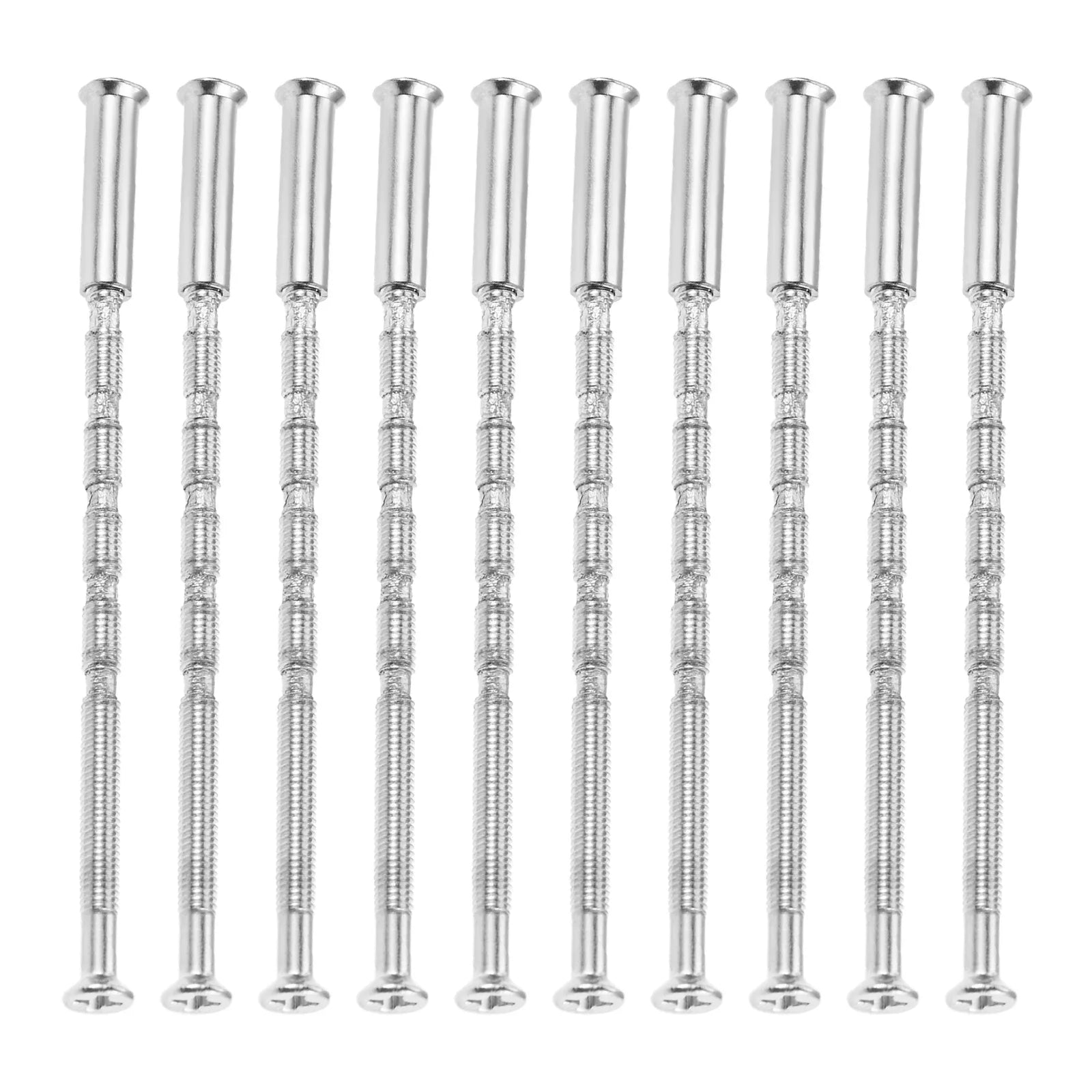 10 Sets Cross 304 Stainless Steel Screws M4*60mm with Nuts M4*16mm for Fixing Door Handles,knobs,eye Masks and Patio Handles Oasis Select