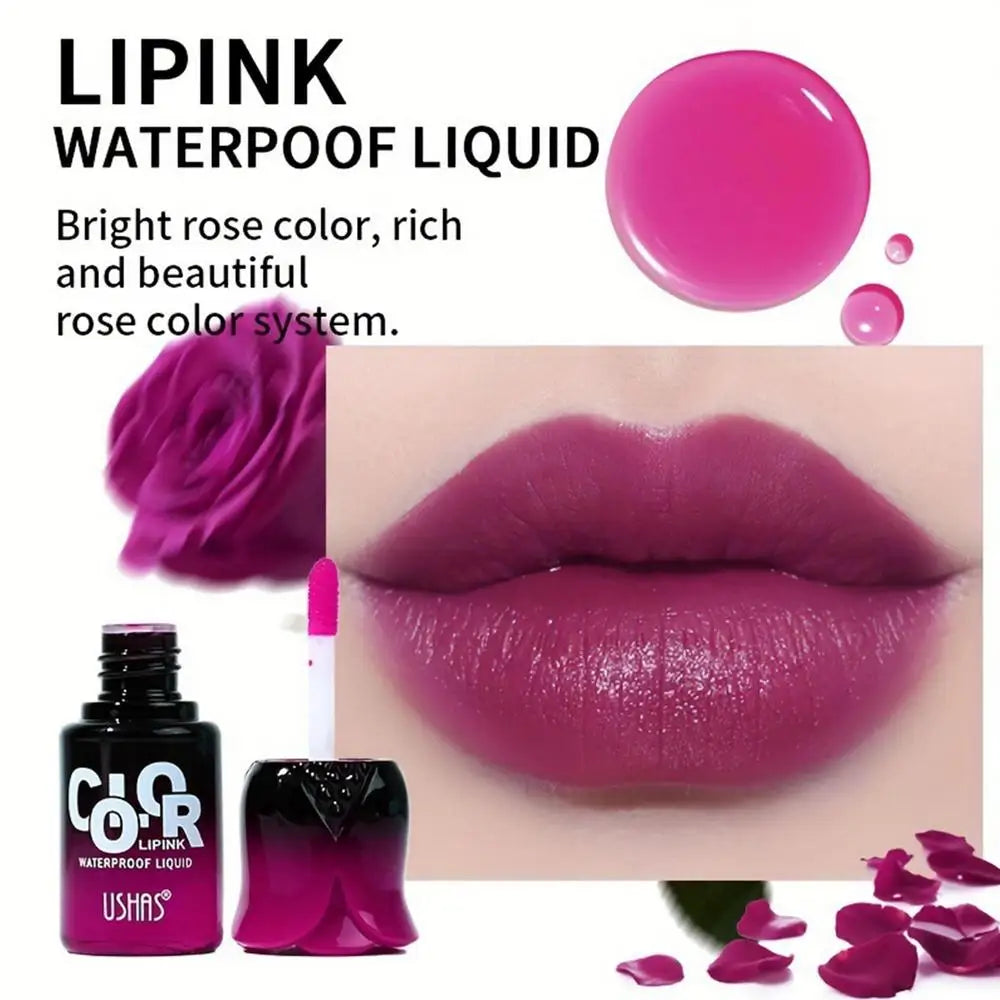 Silky Liquid Lipstick Lip Stain Tint Natural Effect Lips Eyes Cheeks Liquid LipTint Lip Gloss Makeup Tint Dyeing Lipstick Oasis Select E 01 China Mainland
