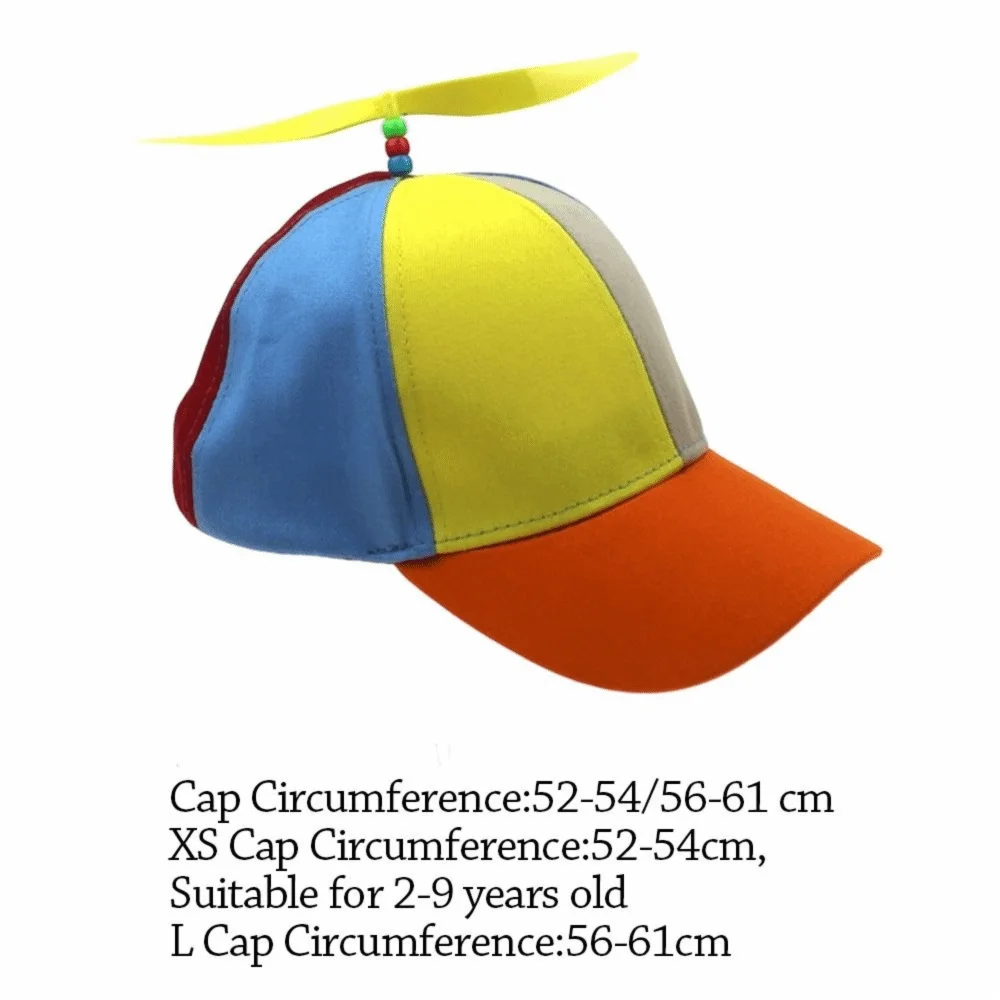 Casual Rainbow Baseball Cap Funny Helicopter Propeller Snapback Hat Bamboo Dragonfly Adventure Dad Hat Boys Girls Oasis Select