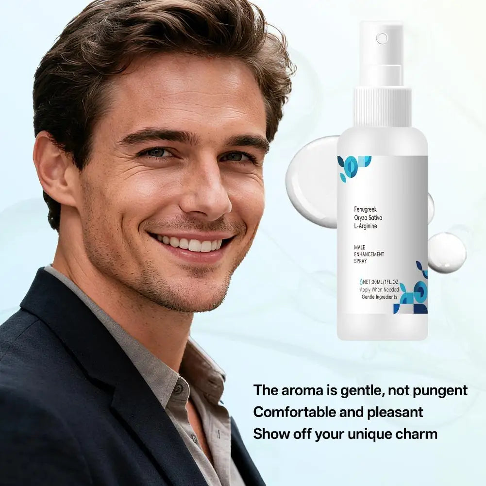 Herbal Men's Enhancement Spray 30ml – Fast-Absorbing Formula Men's Care Spray Oasis Select