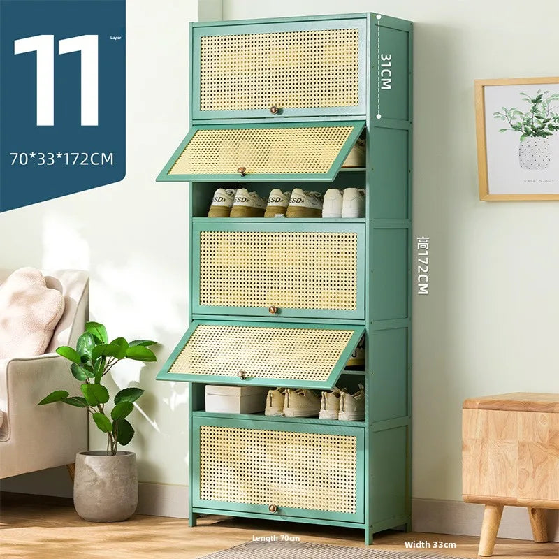 Shoe rack large-capacity economical simple household door shoe cabinet dormitory dormitory good-looking dust-proof Oasis Select eleventh floor 70