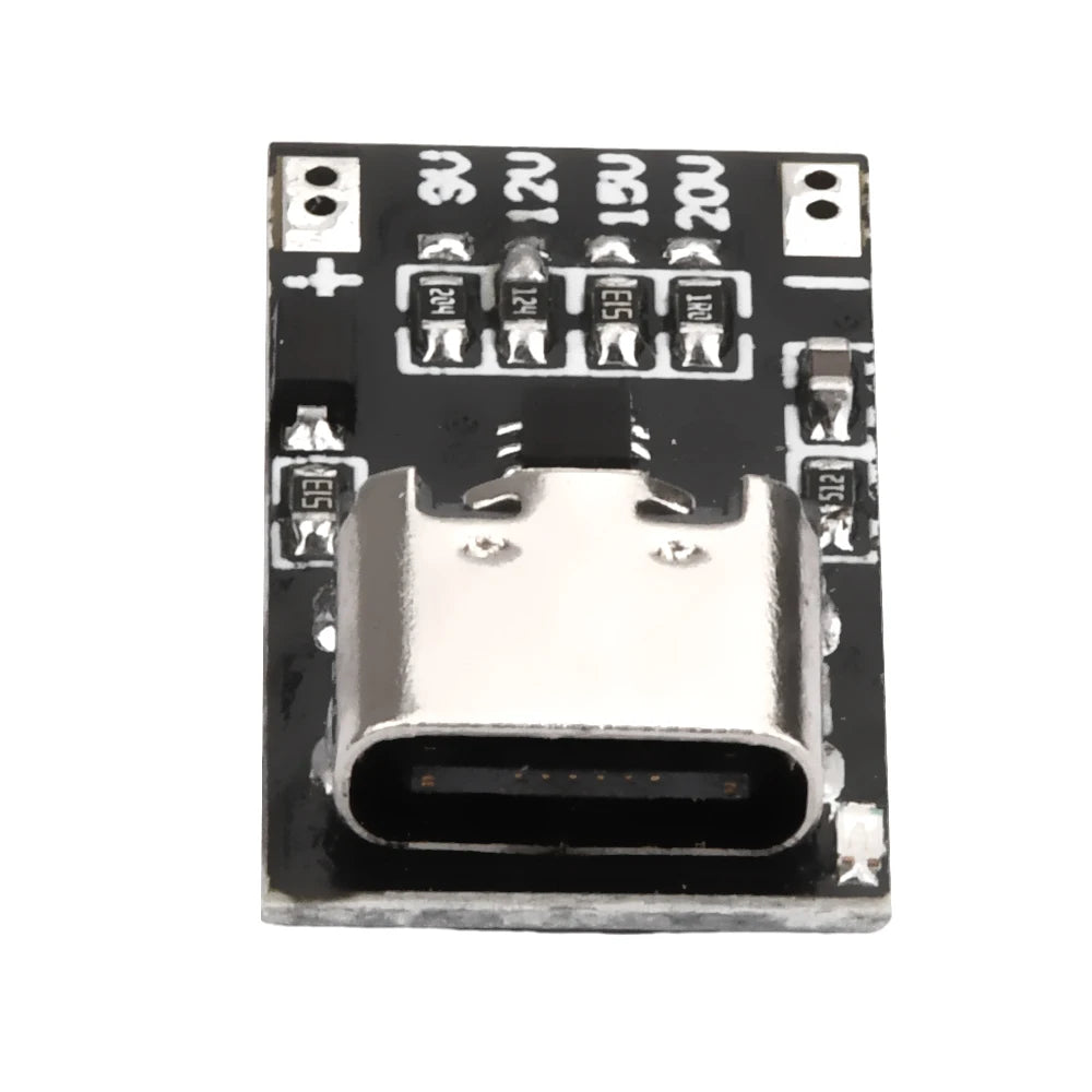 USB-C PD Trigger Board Module PD/QC Decoy Board Fast Charge USB Type-c to 12v High Speed Charger Power Delivery Boost Module Oasis Select