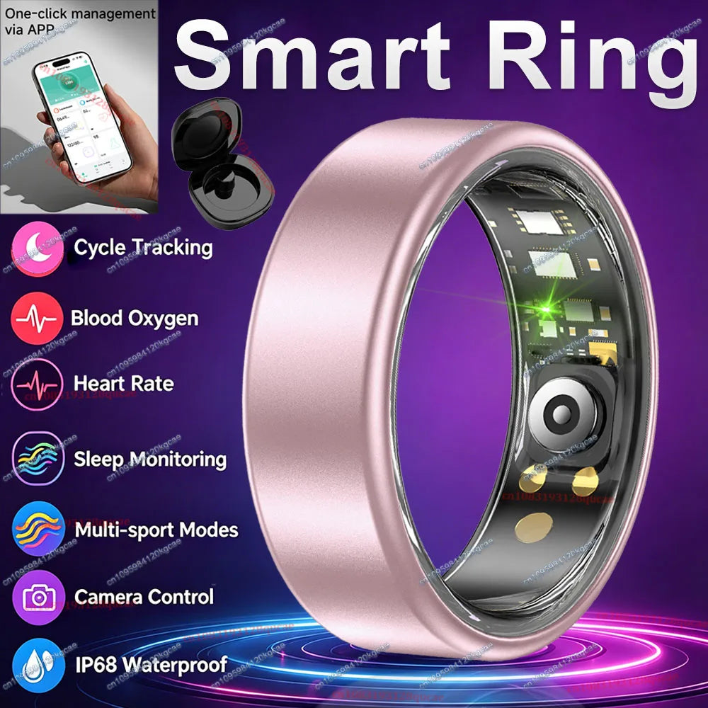 R09 Smart Ring – Heart Rate, SpO2 & Sleep Tracker | 5ATM