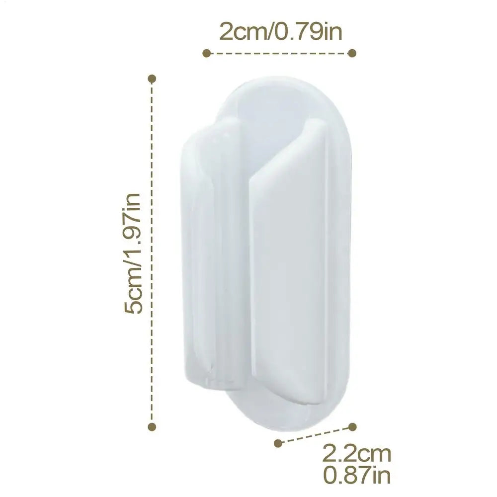 Car Lip Balm Holder Multipurpose Anti-Slip Lipstick Holder Automotive Lipstick Holder Car Accessories for Lip Balm Chapstick Oasis Select White
