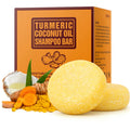 Turmeric Coconut Shampoo Bar 2-Pack | Natural Hair Growth Bar