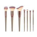 7-Piece Makeup Brush Set – Foundation, Blush & Eyeshadow Makeup Brush Set Oasis Select A