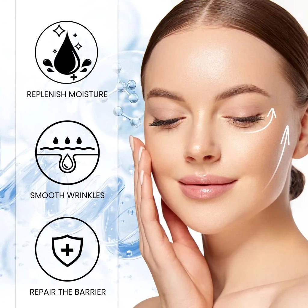 Collagen Face Serum Fade Fine Lines Tightening Smoothing Pore Brighten Skin Tone Moisturizing Nourishing Hyaluronic Acid Essence Oasis Select