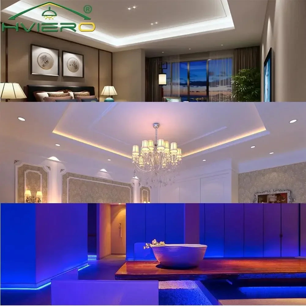 24-Key IR Remote RGB LED Strip Controller 12V Dimmer