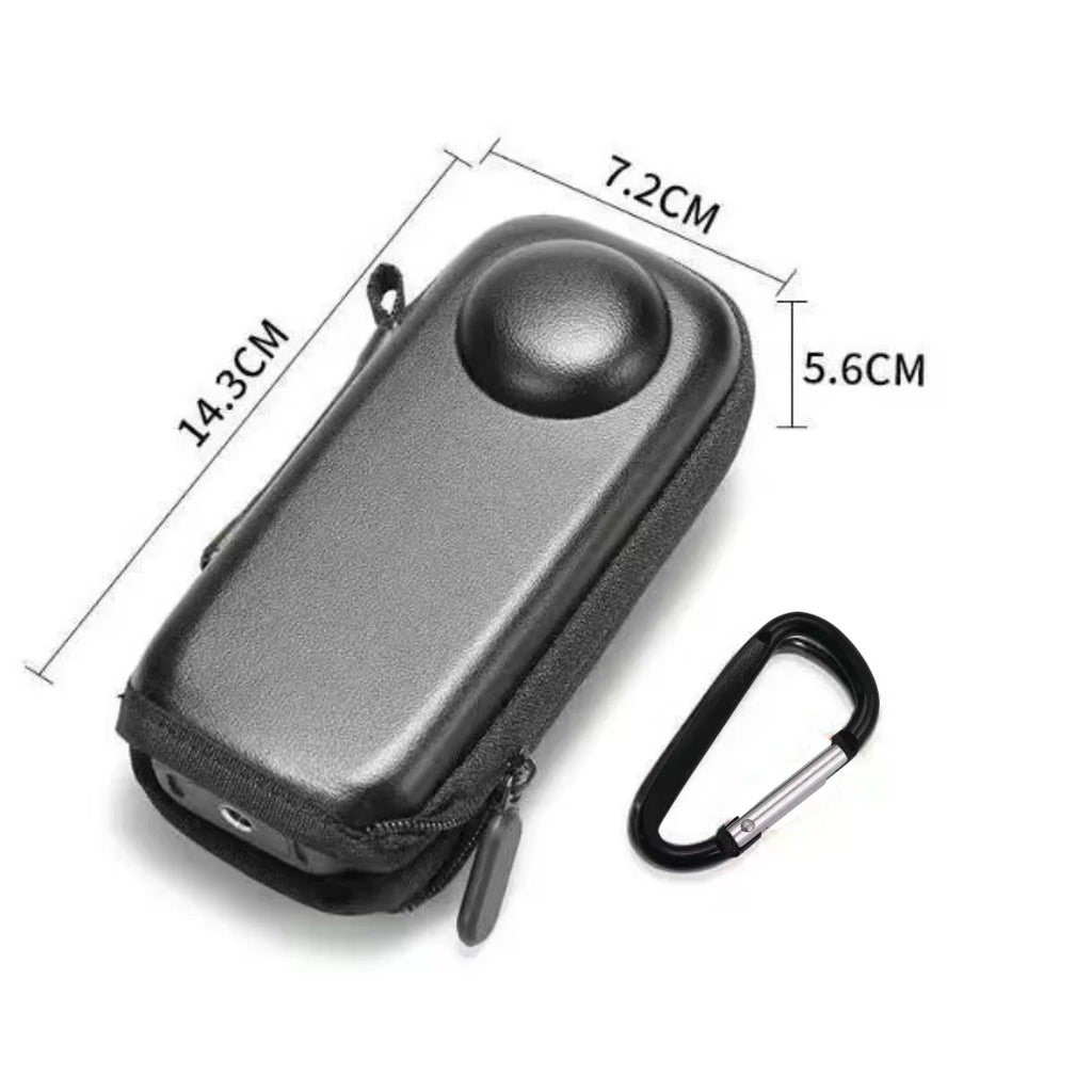 Hard Shell PU Case for Insta360 X5 X4 X3 X2 | Carry Bag