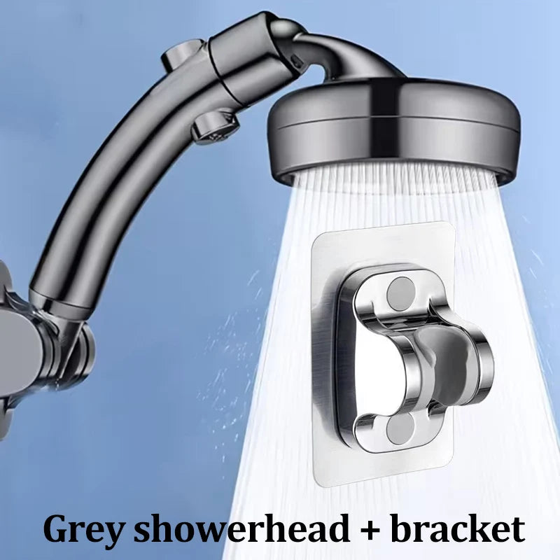 2-in-1 High Pressure Handheld Rainfall Shower Head | Water Saving