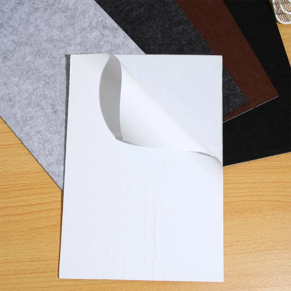 3/5mm Self Adhesive Furniture Leg Felt Pads Anti Slip Chair Table Mats Anti Scratch Floor Protection 21*30cm DIY Cutting Oasis Select