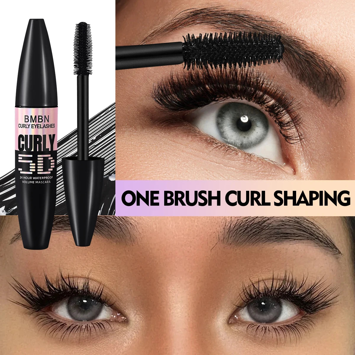 Waterproof Volumizing Black Mascara – Curl, Volume & All Day Volumizing Mascara Oasis Select
