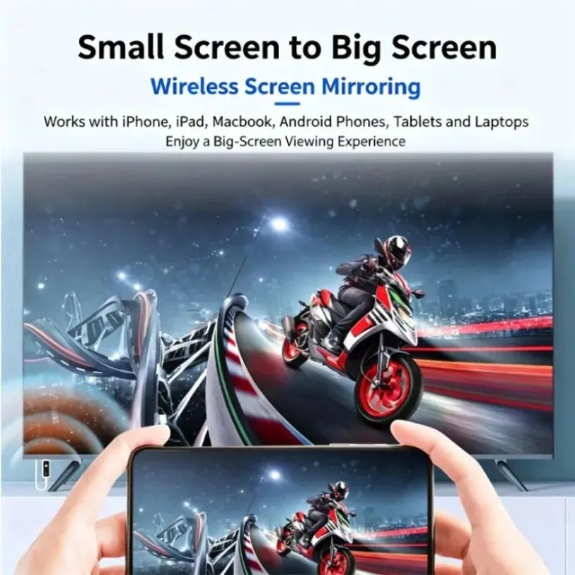 5G Screen Mirroring Adapter For iOS and Android HDMI-compatible Receiver For Pantalla TV Stick Miracast Oasis Select
