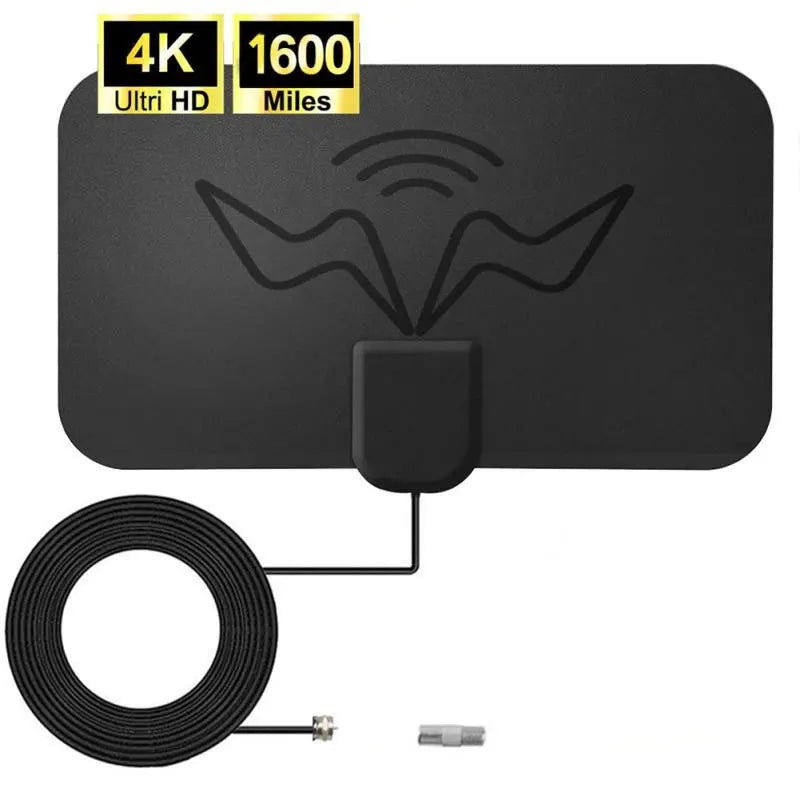 Indoor Digital TV Antenna ATSC Long Range HDTV Reception Enhanced Signal Clear Channel Receiver Oasis Select Standard