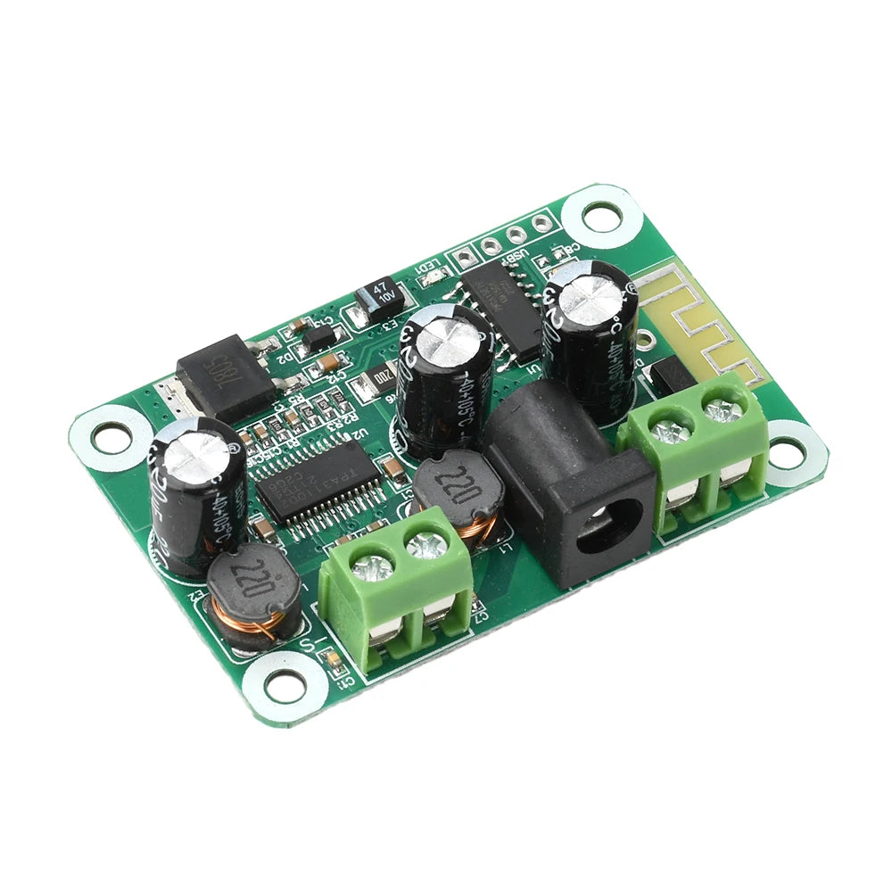 TPA3110 Audio Power Amplifier Module DIY Bluetooth 5.4 Digital Stereo Audio Amplifier 30W Mono Supports TWS Paired DC 9-25V 3A Oasis Select Default Title