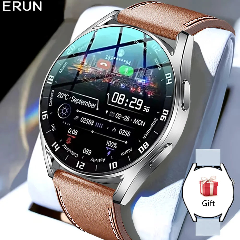 ERUN Smartwatch – Bluetooth Calling, Sports Tracker & Alexa