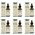 Lymphatic Support Herbal Drops – Red Clover & Botanical Blend Herbal Supplement Drops Oasis Select 60 ML 6 Bottles