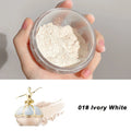 Long-Lasting Waterproof Matte Loose Powder Creative Ballerina Natural Brightening Invisible Pore Makeup Gift Oasis Select Army green