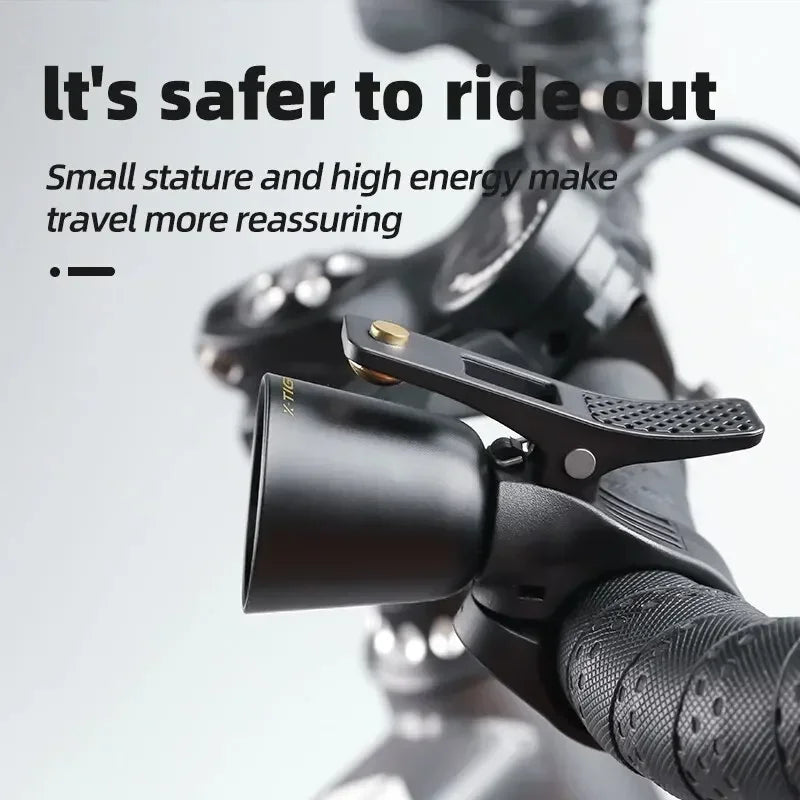 X-TIGER Bicycle Bell Ring Classical Stainless Handlebar Bell Safety Warning Bicycle Horn Crisp Sound Cycling Accessories Oasis Select