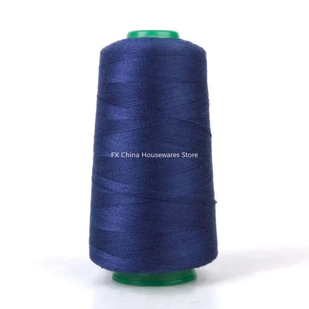 3000 Yards Sewing Strong Polyester Thread 20S/2 Upholstery Canvas Tapestry Pants Shoes Leathercraft Accs Oasis Select Mavy Blue