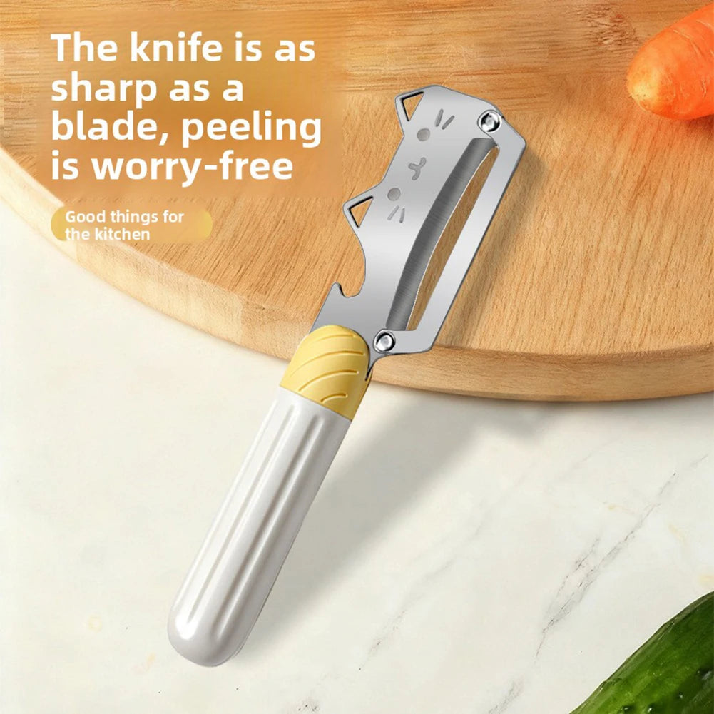 Stainless Steel Vegetable Peeler & Julienne Tool | Aihogard