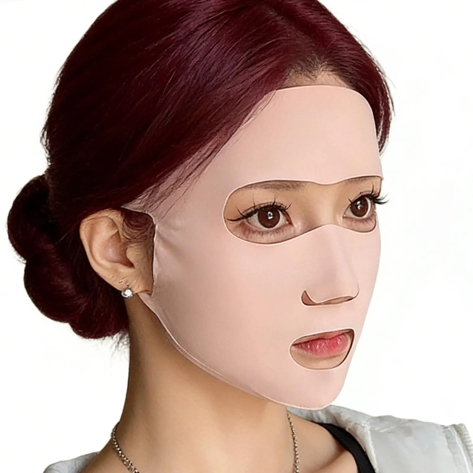 Sun Protection Summer Full Face Mask Sun Protection Men Women Face Mask for Outdoor Travel Ice Sense Breathable Face Cover Oasis Select