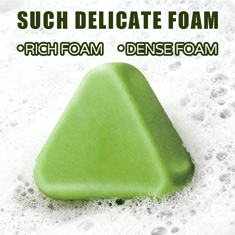 120G Cypress Leaf & Usmanthus Shampoo Bar, enriched with herbal extracts such as ginseng and cypress leaves, gently cleanses Oasis Select