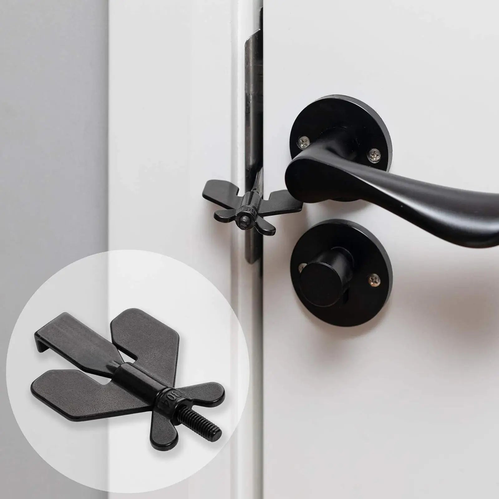 Portable Travel Door Lock – Stainless Steel Security Stopper