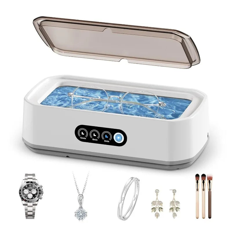 650ml Ultrasonic Cleaner – Jewelry, Glasses & Dental