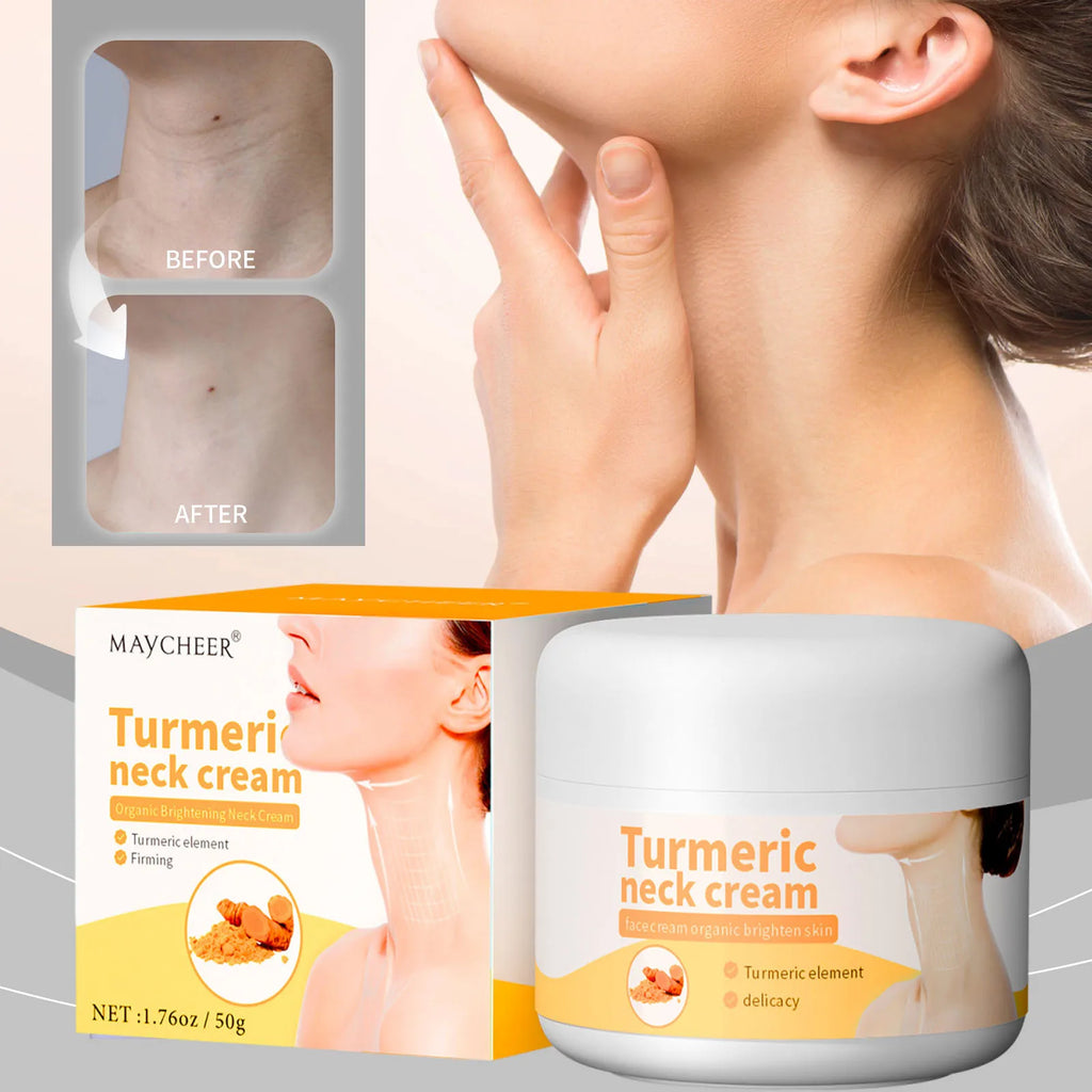 Turmeric Collagen Neck Cream – Firming & Brightening 50g Neck Firming Cream Oasis Select