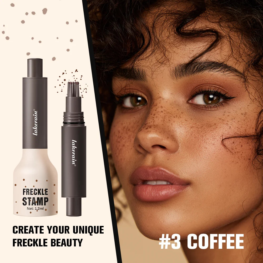 Waterproof Freckle Stamp Pen Liquid Air Cushion Five Point Head Natural Simulation Fake Spot Dot Makeup Tool Oasis Select