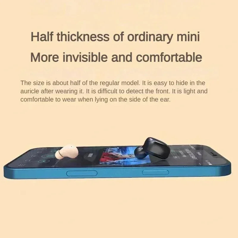 Mini 5.3 wireless bluetooth headset small earbuds sleep work sports invisible headphones HD HIFI bass sound quality earphones Oasis Select