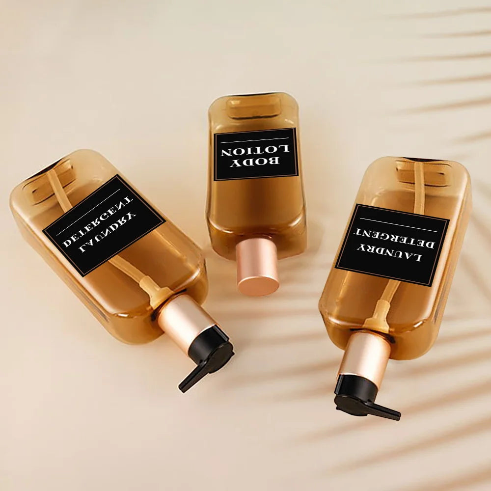 3-Pack Leak-Proof Travel Dispenser Bottles – Shampoo & Gel Travel Dispenser Bottles Oasis Select PP13-3PCS 500ml