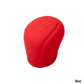 Car Silicone Gear Shift Knob Cover Gear Shift Non-Slip Grip Handle Protective Covers Manual 5 6-speed Car Interior Accessories Oasis Select Red 1pcs