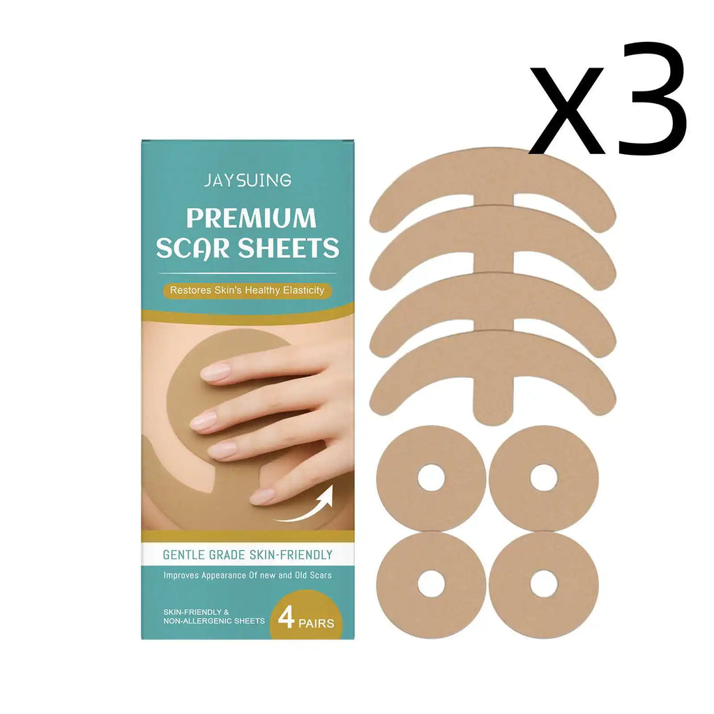 Chest Care Patch Moisturize Increase Skin Elasticity Reduce Scars Repair Skin Barrier Hyaluronic Acid Pulling Shaping Stickers Oasis Select 3x4 PAIRS 4 PAIRS