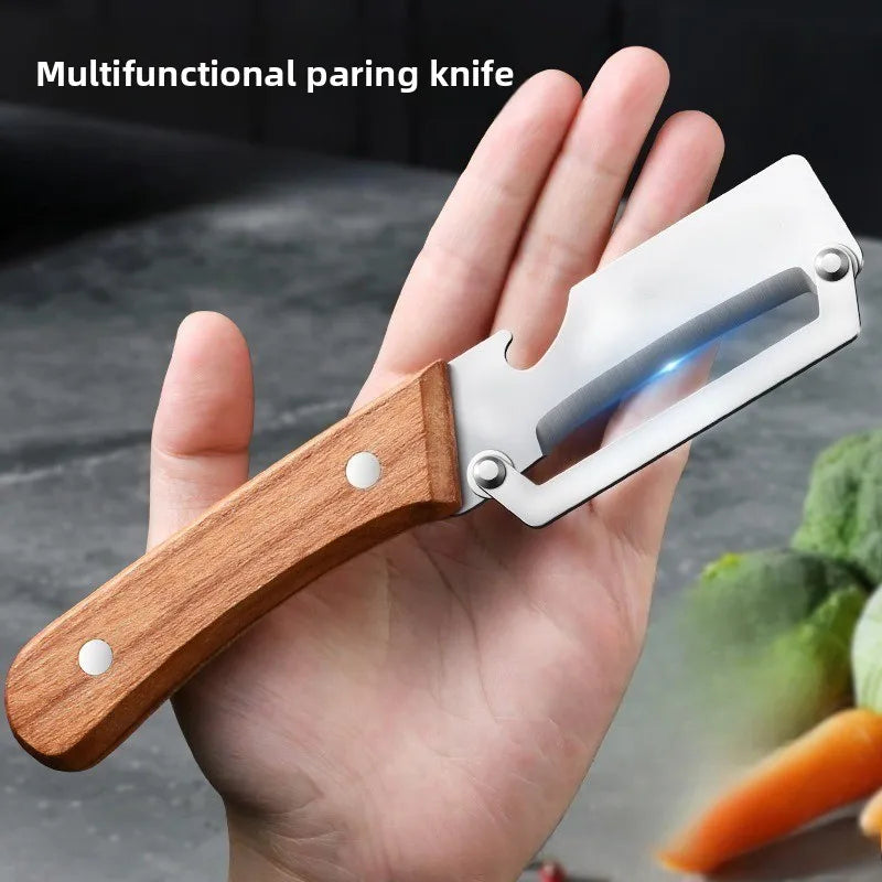 Multi Function Stainless Steel Vegetable Cutter Grater Slicer Peeler for Green Onion Ginger Julienne Opener Kitchen Tool Oasis Select