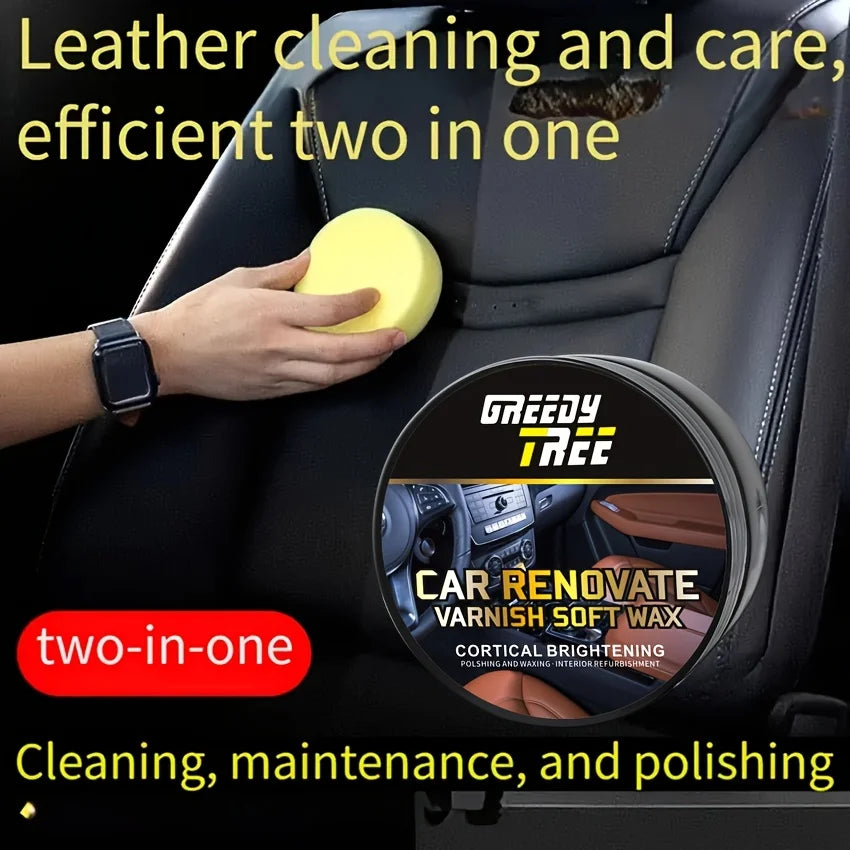 Car Restoration Kit – Renew Plastic, Shine Interior & Tire Care