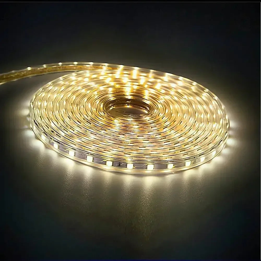 HVIERO 1M IP67 Waterproof 5050 SMD LED Strip Light 220V