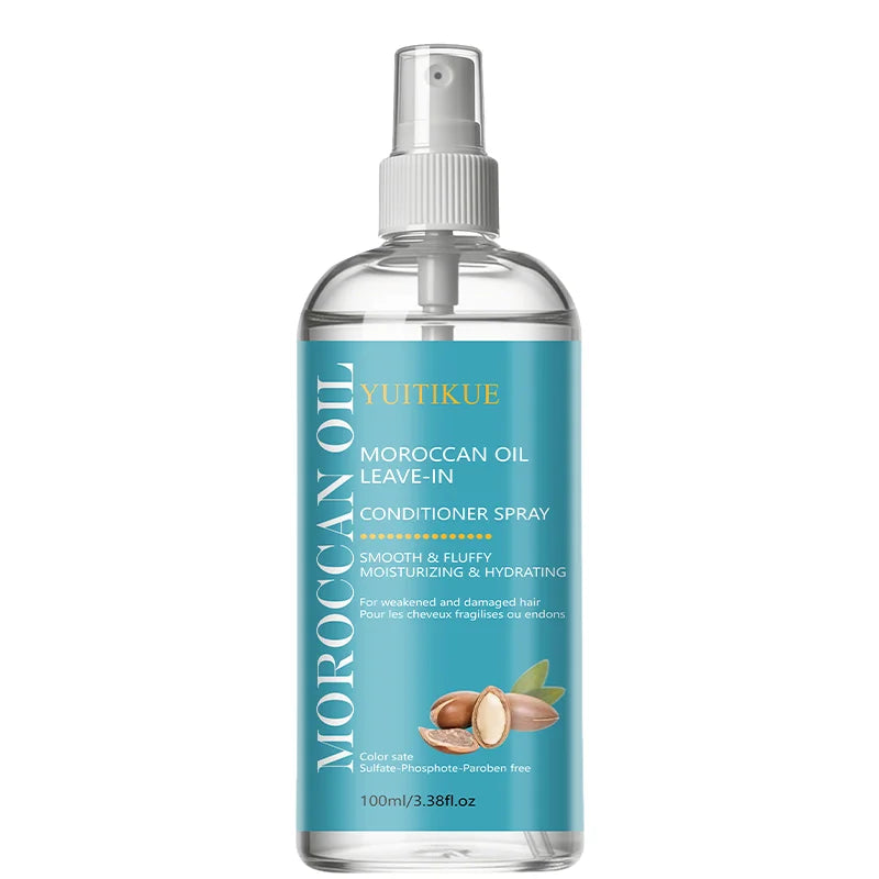 Moroccan Argan Oil Leave-In Conditioner Spray – Anti-Frizz