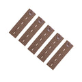 5pcs of pants extender buttons, multi-level Adjustment, unisex waist belt, for jeans skirts maternity use, DIY sewing supplies Oasis Select brown 5PCS