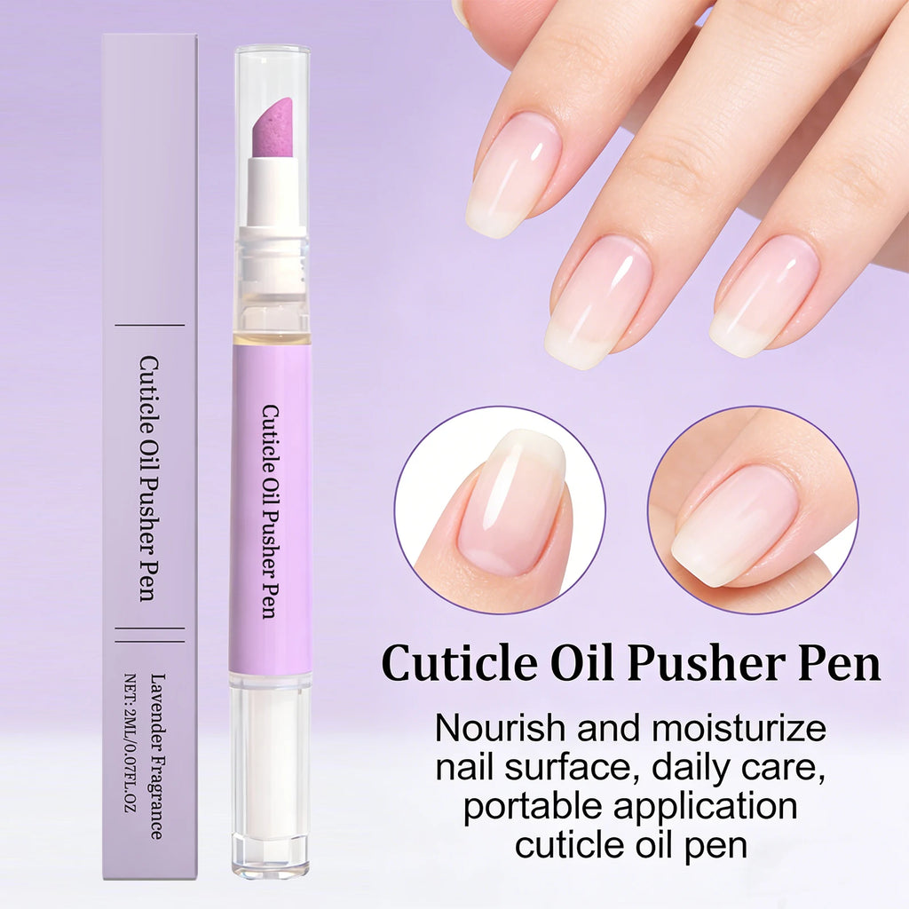 Nail Cuticle Oil Pen Dead Skin & Cuticle Remover Nail Cuticle Pusher Strengthen Nail Nourishing Manicure Nail Care Oil Pen Oasis Select